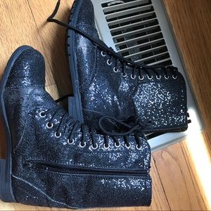 Girls Balera Glitter Dance Boots